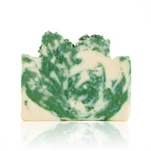 Load image into Gallery viewer, BC in a bar, if you&#39;ve ever been in the forests of the Pacific Northwest after the rain then you know this scent. The evergreen aroma gives you that post-hike feeling from the comfort of your bathroom. Handmade, natural, vegan, olive oil soap. Made on Vancouver Island in BC, Canada.
