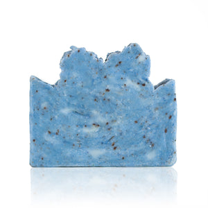 Slough away dead skin to leave your body feeling smooth and smelling fresh. This clay-rich, lavender and eucalyptus soap is a delightful way to promote healthy skin. Handmade, natural, vegan, olive oil soap. Made on Vancouver Island in BC, Canada.