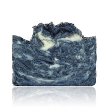 Load image into Gallery viewer, This staff favourite combines spearmint essential oil with vanilla and a dose of activated bamboo charcoal to detoxify the skin. Its rich, creamy lather complements the out of this world scent perfectly. Handmade, natural, vegan, olive oil soap. Made on Vancouver Island in BC, Canada.
