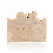 Load image into Gallery viewer, This rich, fragrant soap will soothe your skin with calming organic oatmeal. Combined with pure honey to moisturize and give you a beautiful glow. Handmade, natural, olive oil soap. Made on Vancouver Island in BC, Canada.
