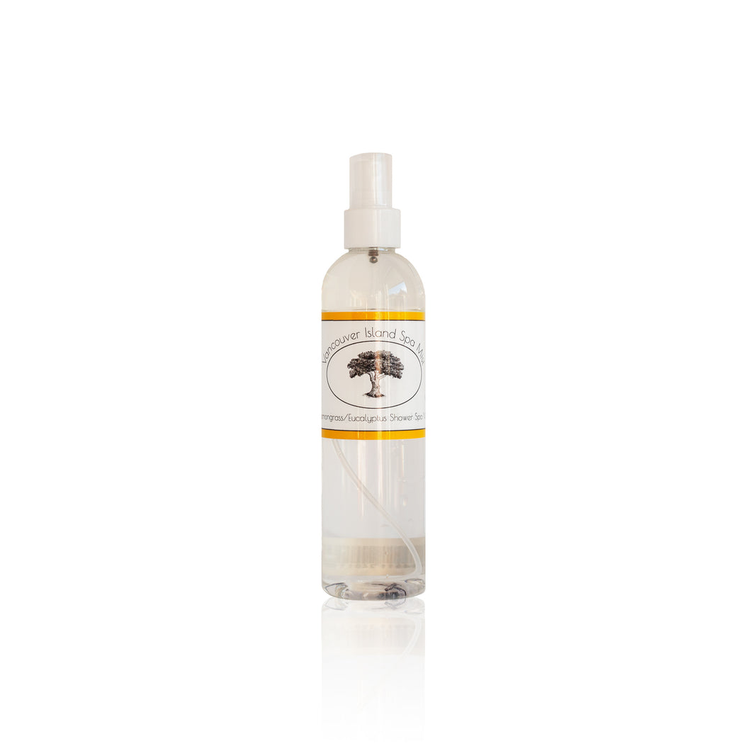 Turn your shower into a luxurious spa experience. Natural body spray scented with essential oils. Made on Vancouver Island in BC, Canada.