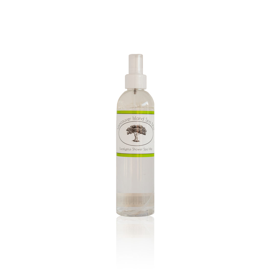 Turn your shower into a luxurious spa experience. Natural body spray scented with essential oils. Made on Vancouver Island in BC, Canada.