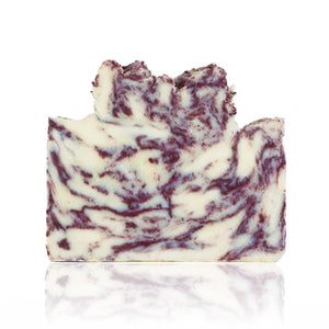 Sparkling Rhubarb Champagne is a scent that you'll keep returning to over and over. This complex scent is sweet but tart and warm but refreshing. One of our top sellers! Handmade, natural, vegan, olive oil soap. Made on Vancouver Island in BC, Canada.